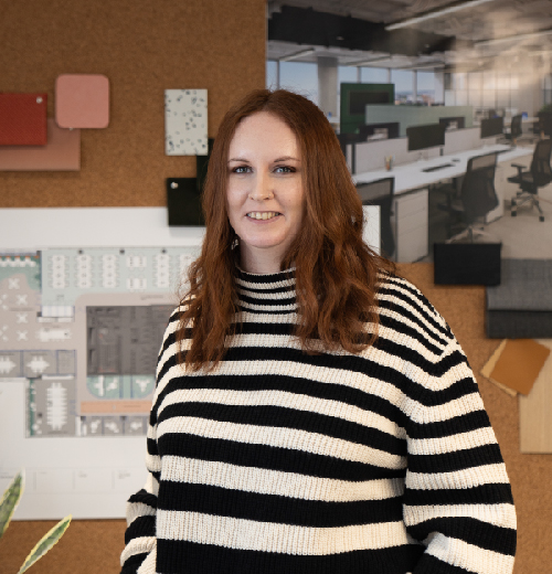 Calibro Workspace Office Design and Fitout Northern Ireland - Meet the Designer - Hannah McVittie 