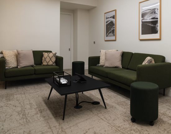 wellbeing room for staff