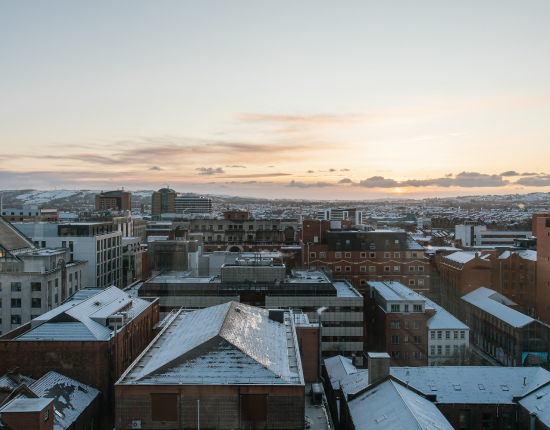 Office refurbishment or relocation? Belfast City Skyline