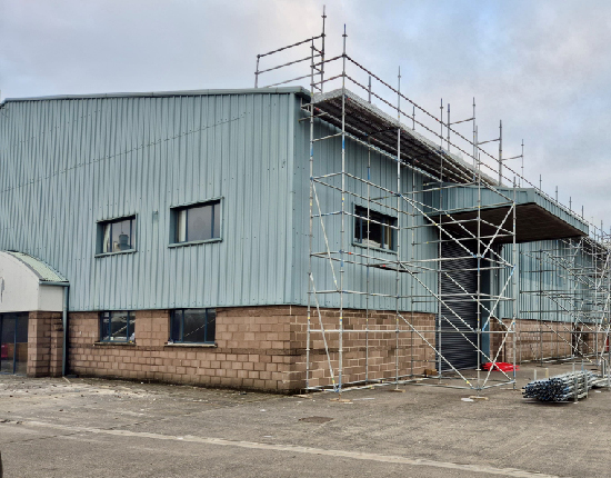 Xpert Workwear's new facility in Mallusk will house their core team and warehouse for a greater experience.