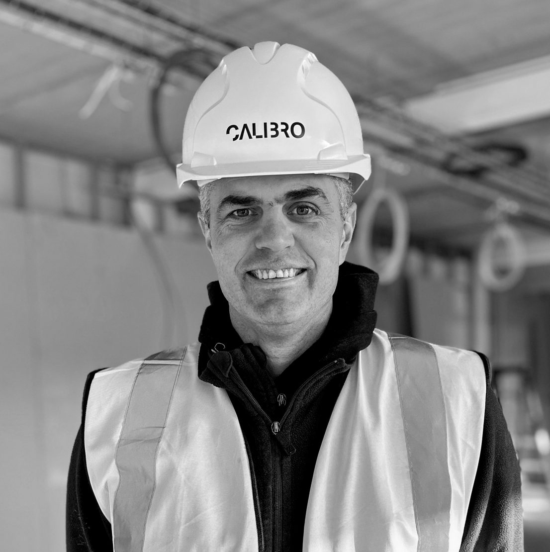 Jonny Lewis, Site Manager at Calibro Workspace
