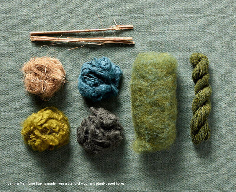 Camira Main Line Flax wool blend fabric