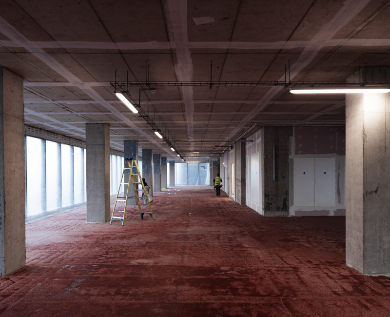 CAT A Shell and Core commercial office space