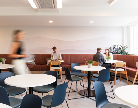 StepStone Group Design and Fitout - breakout space