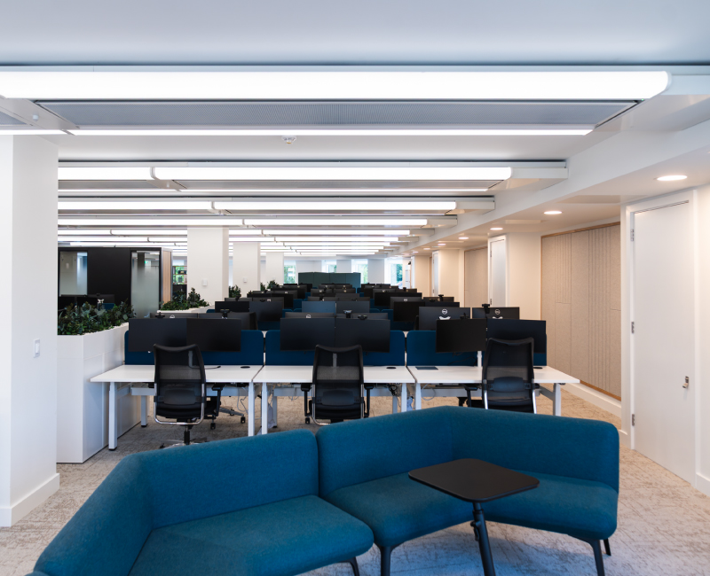 StepStone Group Design and Fitout - Open plan office and collaboration area