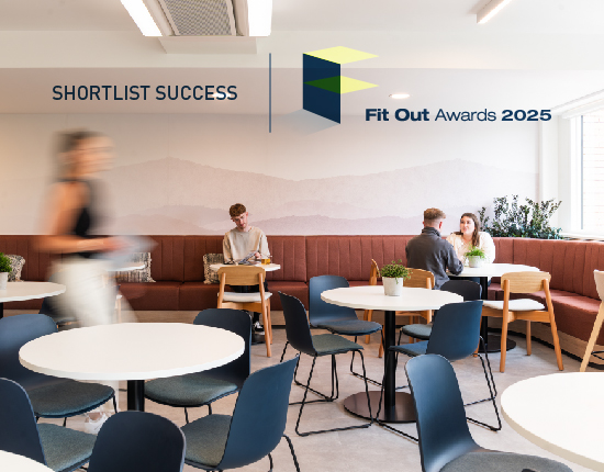 Calibro Shortlisted in the Ireland Fitout Awards – Office Fitout of the Year