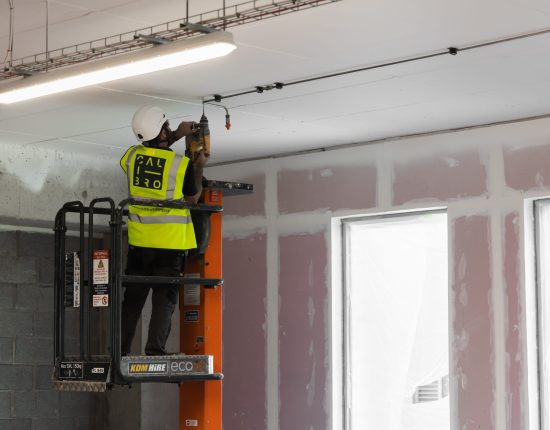 construction worker onsite