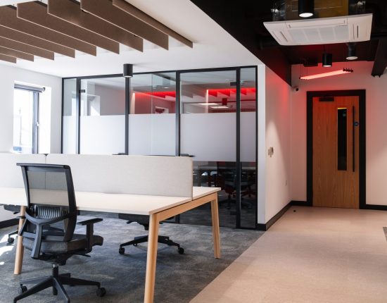 Contact Marketing open plan office