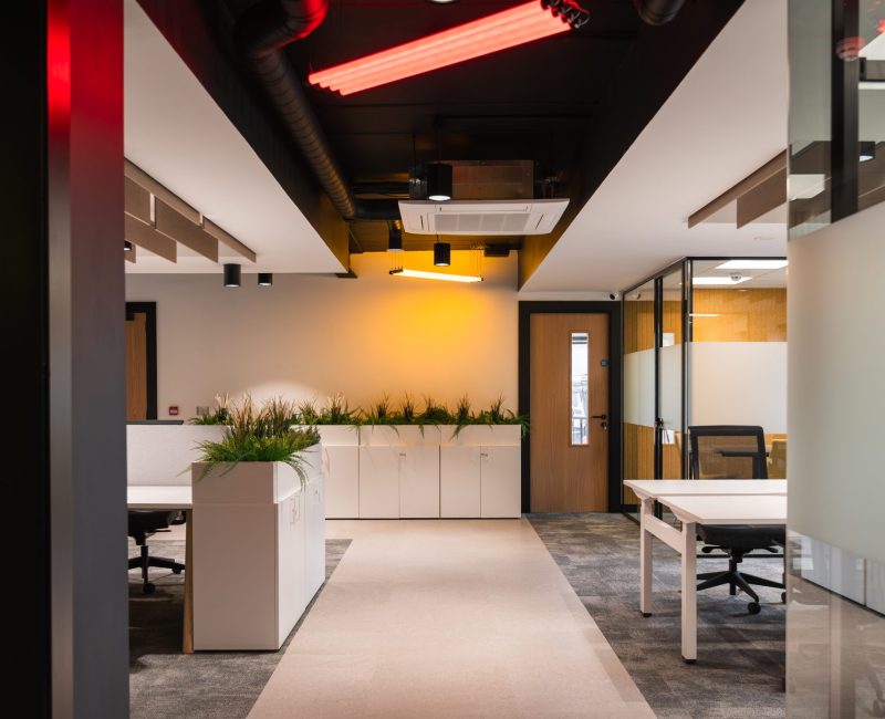 Contact Marketing open plan office