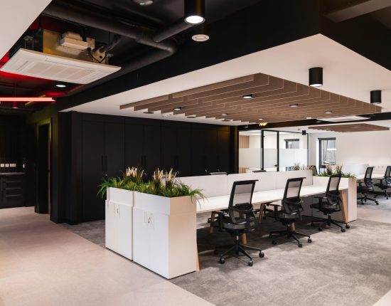 Contact Marketing open plan office