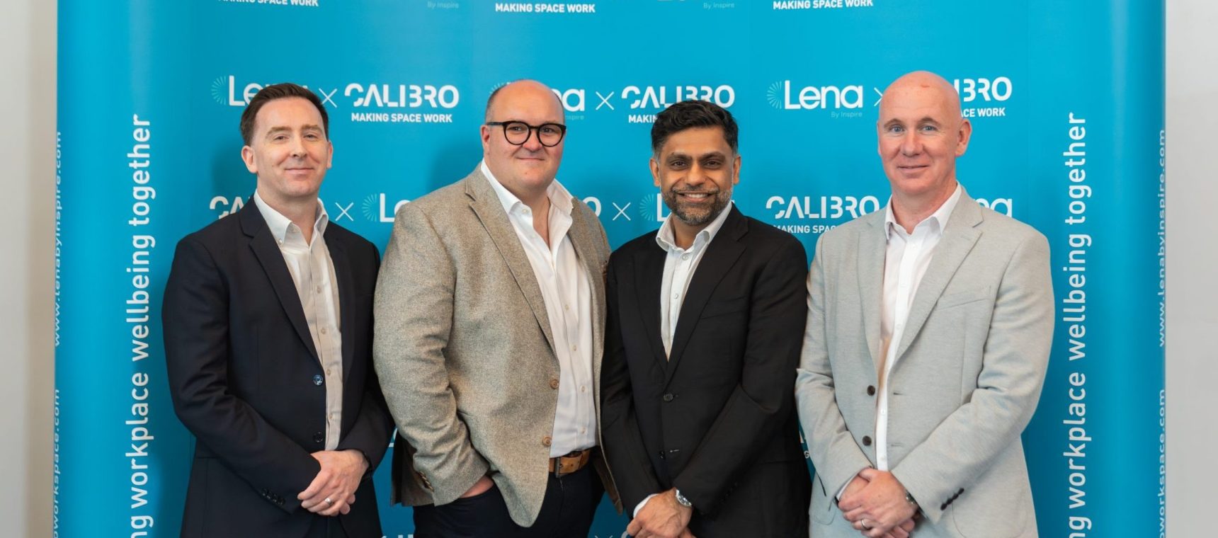 industry experts at workplace wellbeing event hosted by calibro workspace
