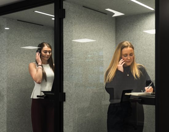 Kanam Grund phone booths - Calibro Workspace