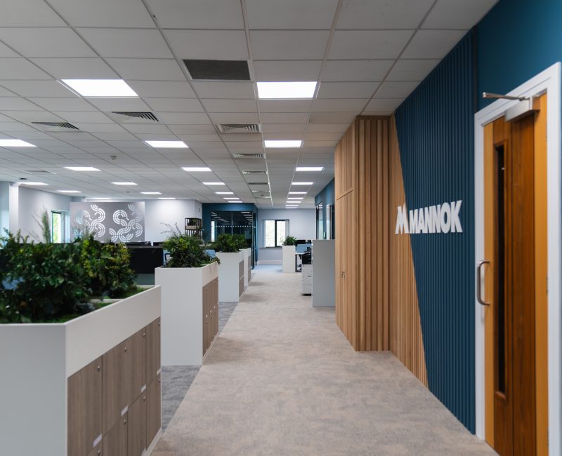Office design and fitout for Mannok